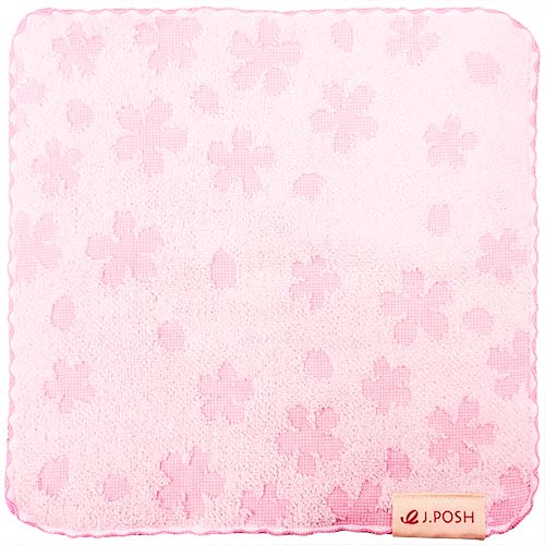 ハンドタオル ジャガード刺繡（桜）